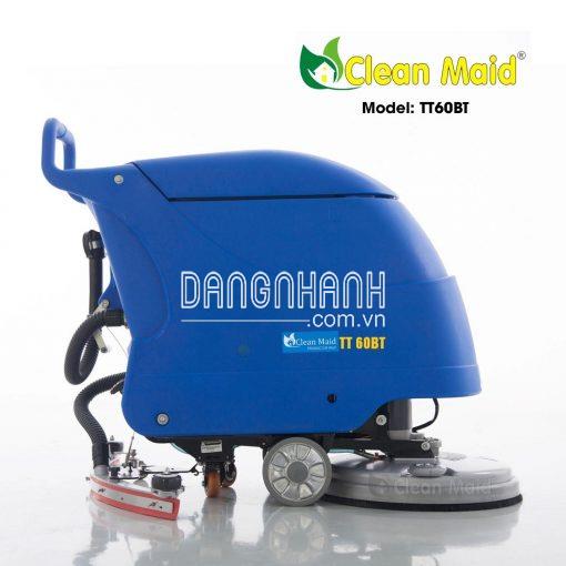 Máy chà sàn liên hợp chạy bình ắc quy Clean Maid TT60BT (có motor trợ lực)