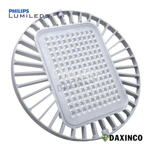 Đèn led nhà xưởng 100W Philips Daxinco kiểu UFO