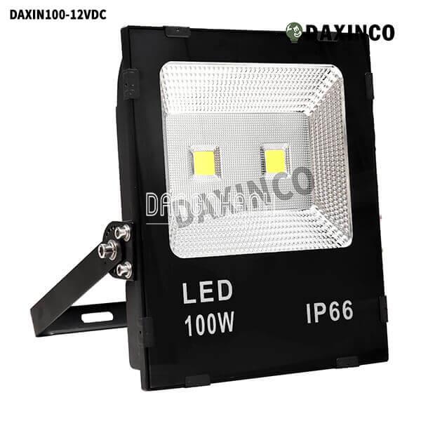 Đèn pha led 100W 12V DC bình ắc quy Daxinco