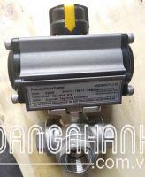 Van bi 3 cửa điều khiển khí nén Kosaplus Hàn Quốc