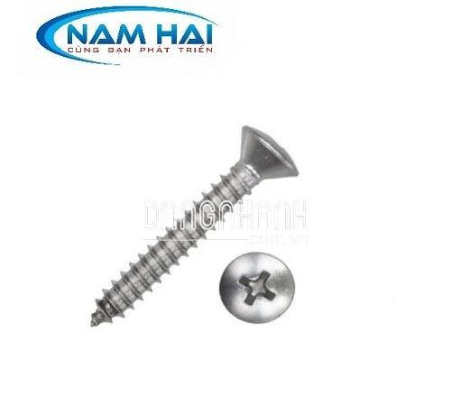 VÍT GỖ ĐẦU Ô VAN (OVAL) INOX DIN 7983 C