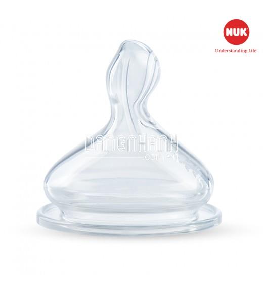 BỘ 2 NÚM TI NUK PREMIUM CHOICE+ SILICONE S1 - L