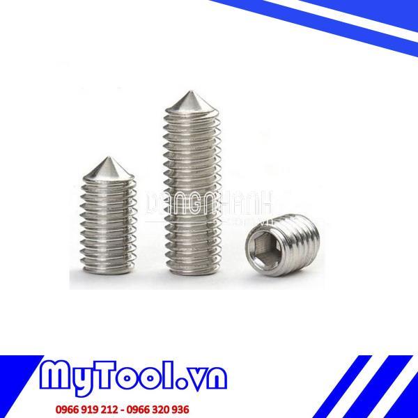 VÍT TRÍ LỤC GIÁC ĐẦU NHỌN INOX, DIN 914