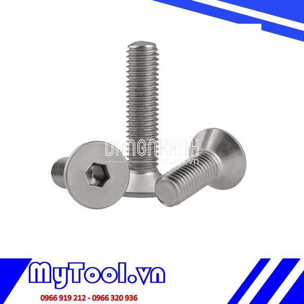 BU LÔNG LỤC GIÁC CHÌM ĐẦU BẰNG INOX DIN 7991