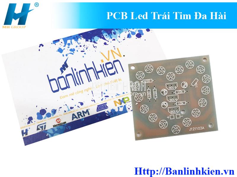 PCB Led Trái Tim Đa Hài