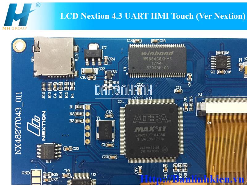 LCD Nextion 4.3 UART HMI Touch (Ver Nextion)