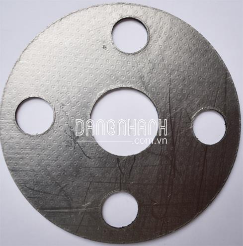 Gioăng (ron) Graphite chì gia cố lưới inox