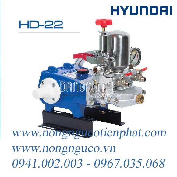 Đầu bơm cao áp Hyundai HD22 (Pít tông INOX mạ Crom 1HP)
