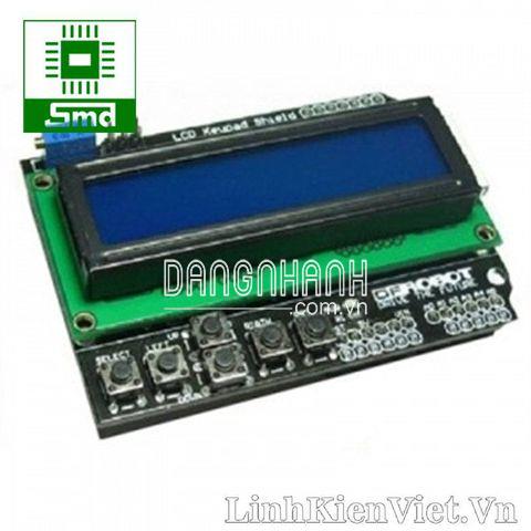 LCD 1602 - Keyboard Arduino shied