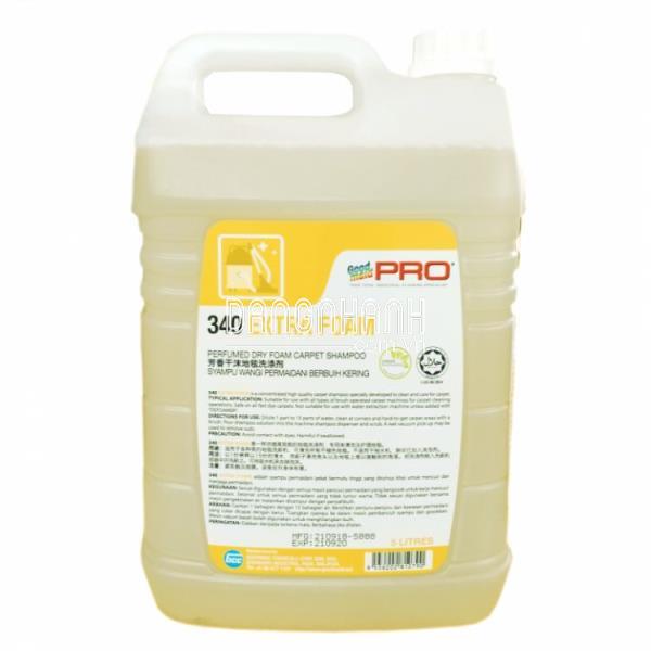 Hóa chất giặt thảm shampoo EXTRA FOAM – GMP 340