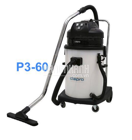 Máy hút bụi công nghiệp Clepro P3-60