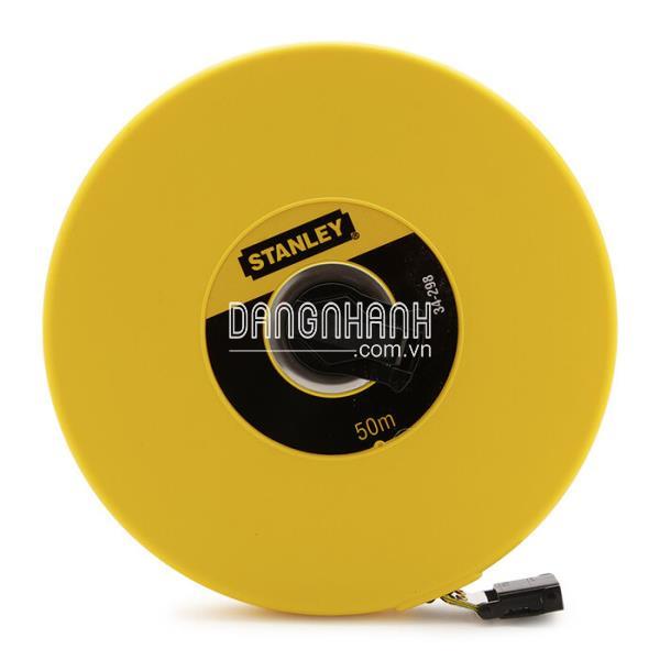 Thước cuốn sợi thủy tinh Stanley 50m, hệ m