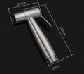 Bộ Vòi xịt bồn nhà vệ sinh bằng inox 304 không han rỉ xịt nước cực mạnh với phần tăng áp