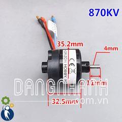 Motor Không Chổi Than HORIZON HOBBY 870KV 105g