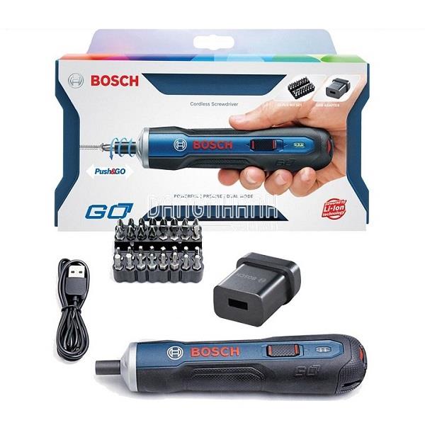 [GO KIT] Máy vặn vít dùng pin Go Kit (kèm theo bộ phụ kiện 33 chi tiết)