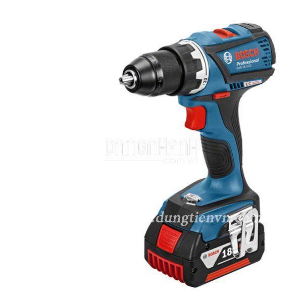 Máy khoan vặn vít dùng pin GSR 18V-EC SET (bảo hành 12 tháng)