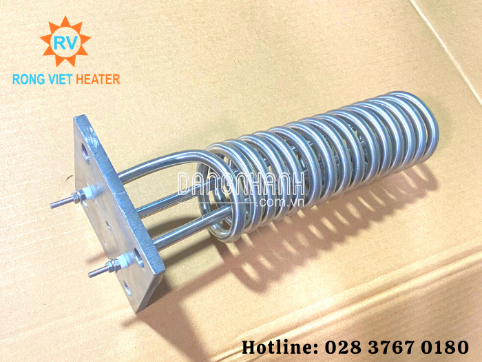 Điện Trở Đun Dầu Uốn Lò Xo 220V 1500W