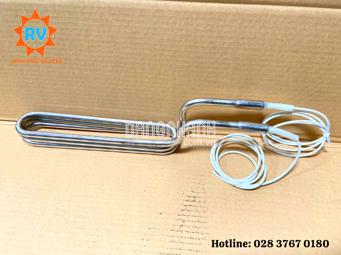 Điện Trở Đun Chì Uốn Ruột Gà Ø12xU290 / 380V 4000W