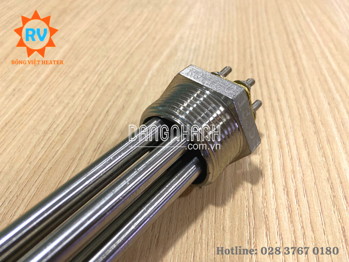 Điện Trở Đun Nước Đầu Ren 42xU300PO / 220V 6KW