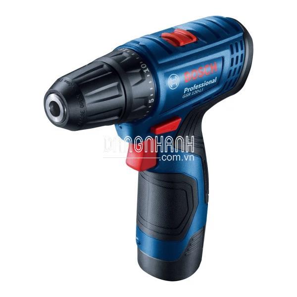 Máy khoan/bắt vít dùng pin GSR 120-LI GEN II Professional (Kèm bộ phụ kiện)