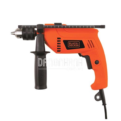 Máy khoan búa 550W BLACK DECKER HD555KMPR-B1