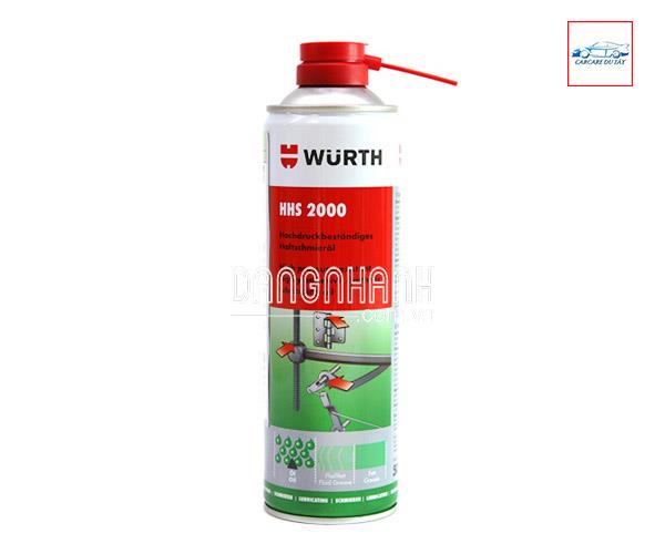 Chai xịt mỡ bò nước HHS 2000 500ml – Wurth