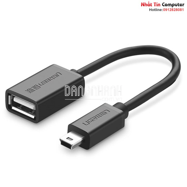 Cáp OTG Mini USB 2.0 chính hãng Ugreen 10383 cao cấp