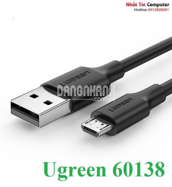 Cáp sạc micro USB dài 2m chính hãng Ugreen 60138 cao cấp