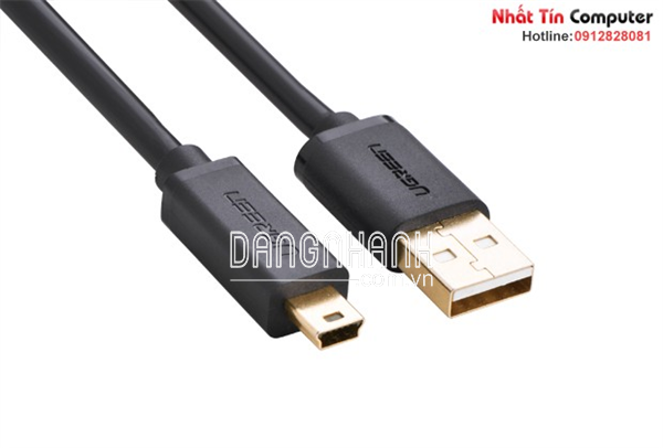 Cáp USB 2.0 chuẩn A 2 dầu dương M/M dài 2m Ugreen UG-10311 Chính hãng