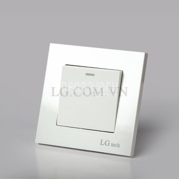Công tắc LGTECH 1 nút - âm tường ( màu trắng )