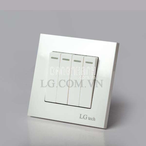Ổ cắm 3 chấu vuông 13A - điện âm tường LGTECH-A1