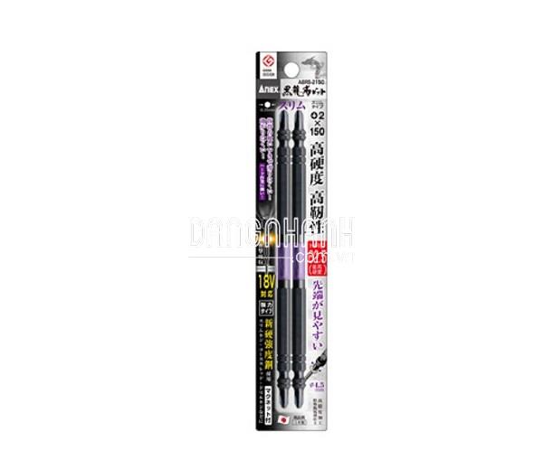 Mũi vặn vít 2 đầu có từ tính (+)2 x 150mm ANEX ABRS-2150