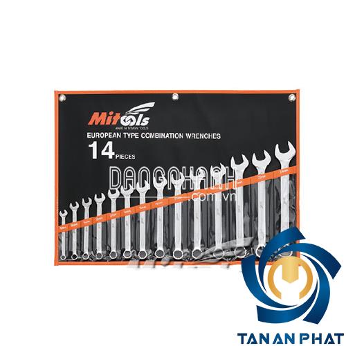 Bộ cờ lê vòng miệng MITOOLS 1010002, 14 chi tiết