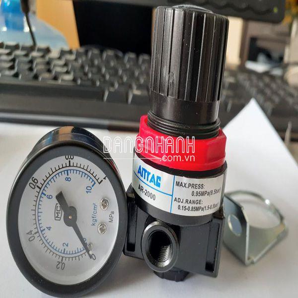 VAN ĐIỀU ÁP, BỘ ĐIỀU ÁP KHÍ NÉN AR2000 AIRTAC (REN 13MM)