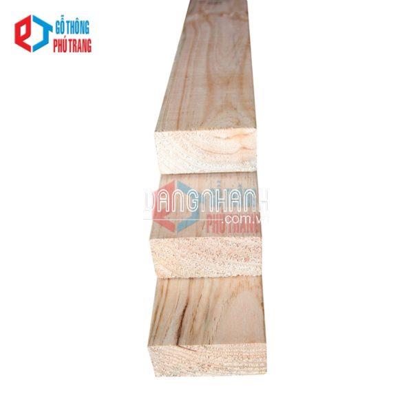 Gỗ Thông Nhập Khẩu Bào 4 Mặt 45mm x 90mm