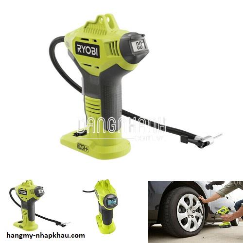 Máy bơm xe ô tô, xe máy đa năng Ryoby P737D- Nhập Mỹ