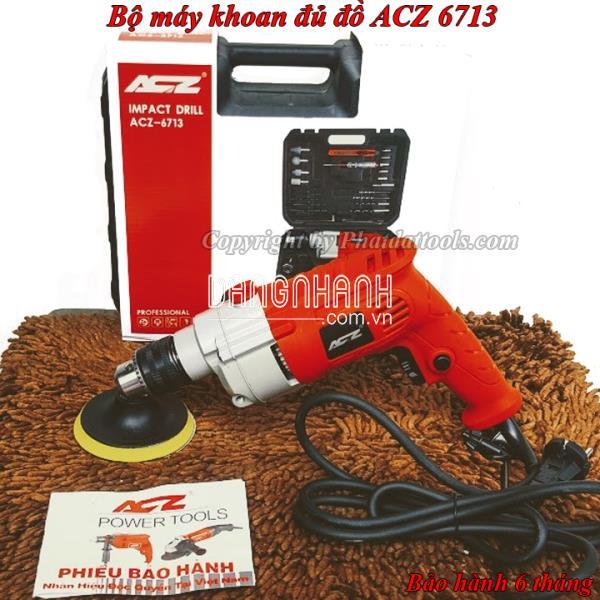 Bộ máy khoan đủ đồ ACZ 6713