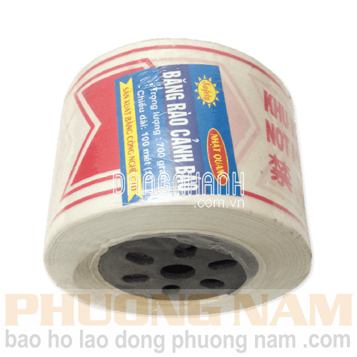 BĂNG RÀO CẢNH BÁO TRẮNG ĐỎ 1 LỚP