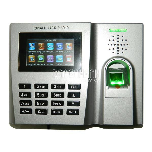 Máy chấm công vân tay và thẻ cảm ứng Ronal Jack X628C + ID