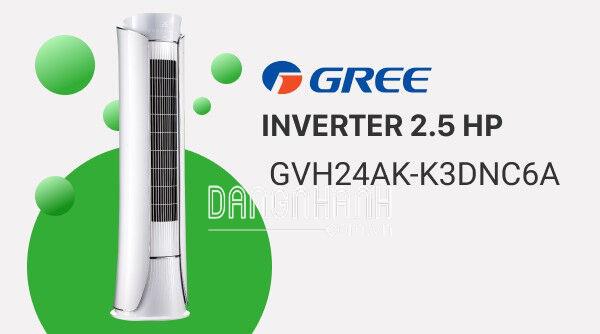 Máy lạnh tủ đứng Gree Inverter 2.5 HP GVH24AK-K3DNC6A