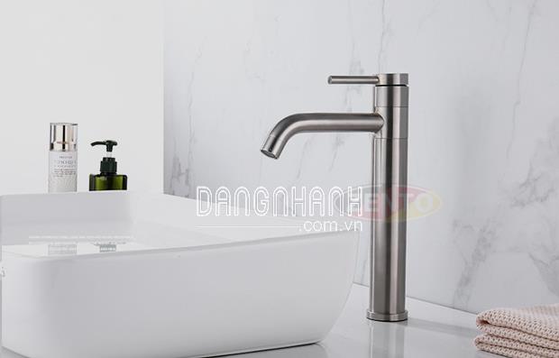 VÒI LAVABO NÓNG LẠNH DƯƠNG BÀN INOX304 SUS3318