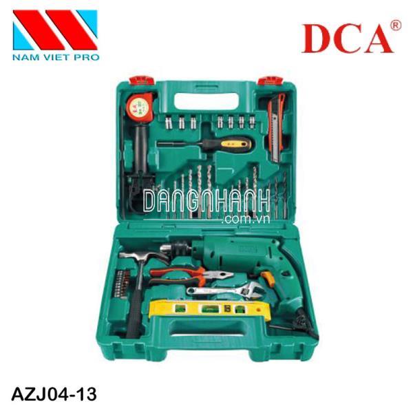 BỘ MÁY KHOAN CẦM TAY DCA AZJ04-13, 50 CHI TIẾT