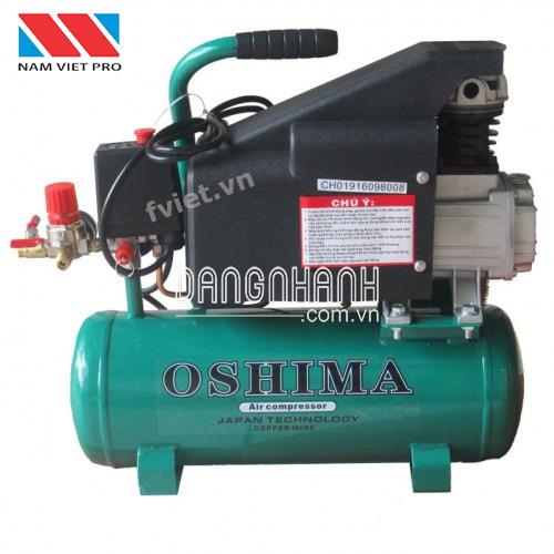 MÁY NÉN KHÍ MINI 1/2HP OSHIMA CÓ DẦU 9L