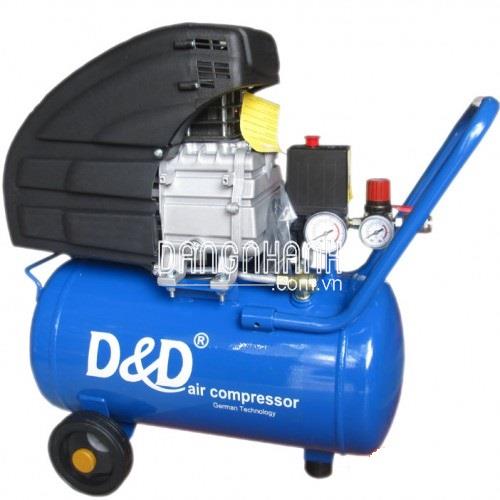 MÁY NÉN KHÍ MINI 2HP D&D, BÌNH CHỨA 24L