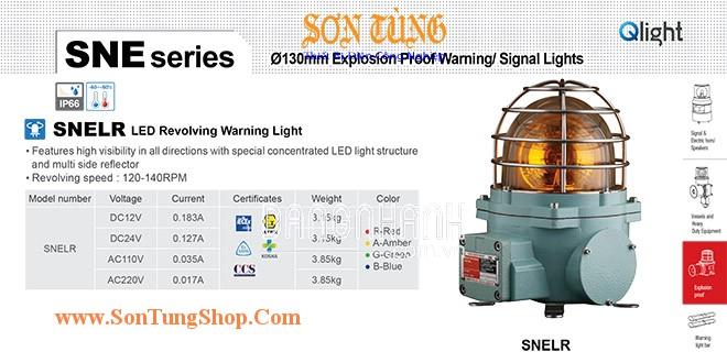 SNE-S-110-B Đèn Tín Hiệu Phòng Nổ Qlight Φ152 Bóng Xenon Nhấp Nháy IP66, IECEx, ATEX, NEPSI, KIMM