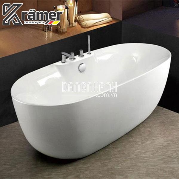 BỒN TẮM NẰM NHỰA ACRYLICS DUNG TÍCH 350L KRAMER KBT-3176