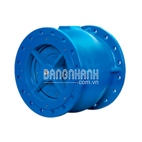 Van một chiều lò xo mặt bich DN 300 BB, thân gang/ SCVX - Silent Check Foot Valves