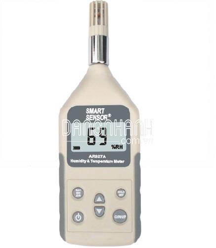 Máy đo độ ẩm nhiệt độ môi trường AR 827