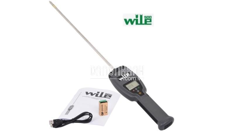 Máy đo độ ẩm nông sản (loại có đầu sensor dài) Wile 500