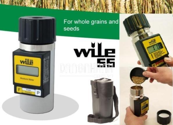 Máy đo độ ẩm ngũ cốc (đo độ ẩm hạt và hạt có dầu) model: wile 55